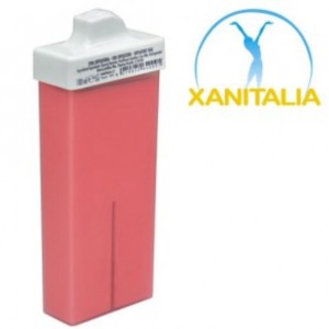 Cire Tiède Roll-ON Xanitalia 100ml / Rose ( Mini )